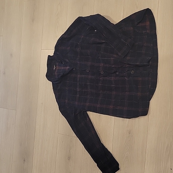 Madewell Corduroy Kentwood Oversized Shirt-Jacket in Plaid - Picture 5 of 6